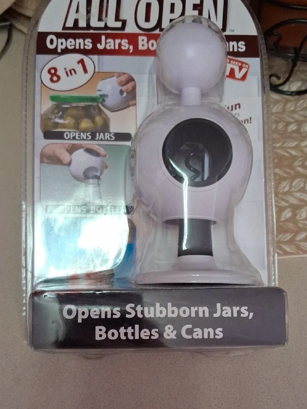 All In One Jar and Bottle Opener.